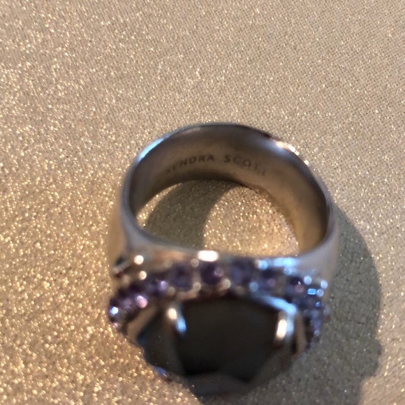 KS cocktail ring size 6 silver - Picture 5 of 5